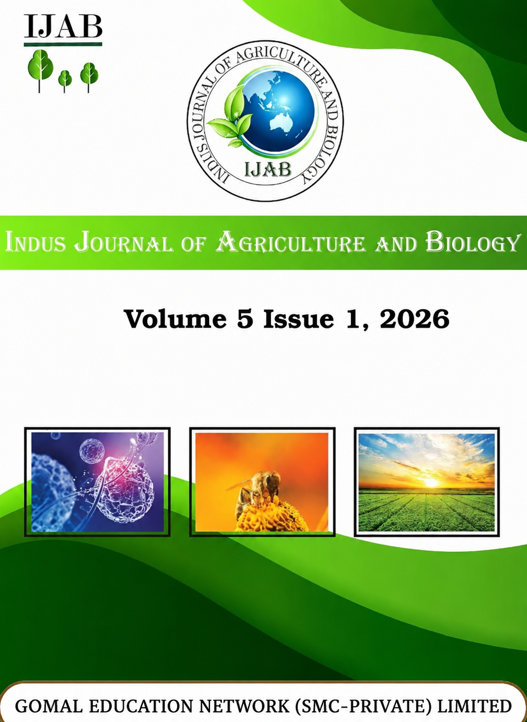 					View Vol. 5 No. 1 (2026): Indus Journal of Agriculture and Biology
				